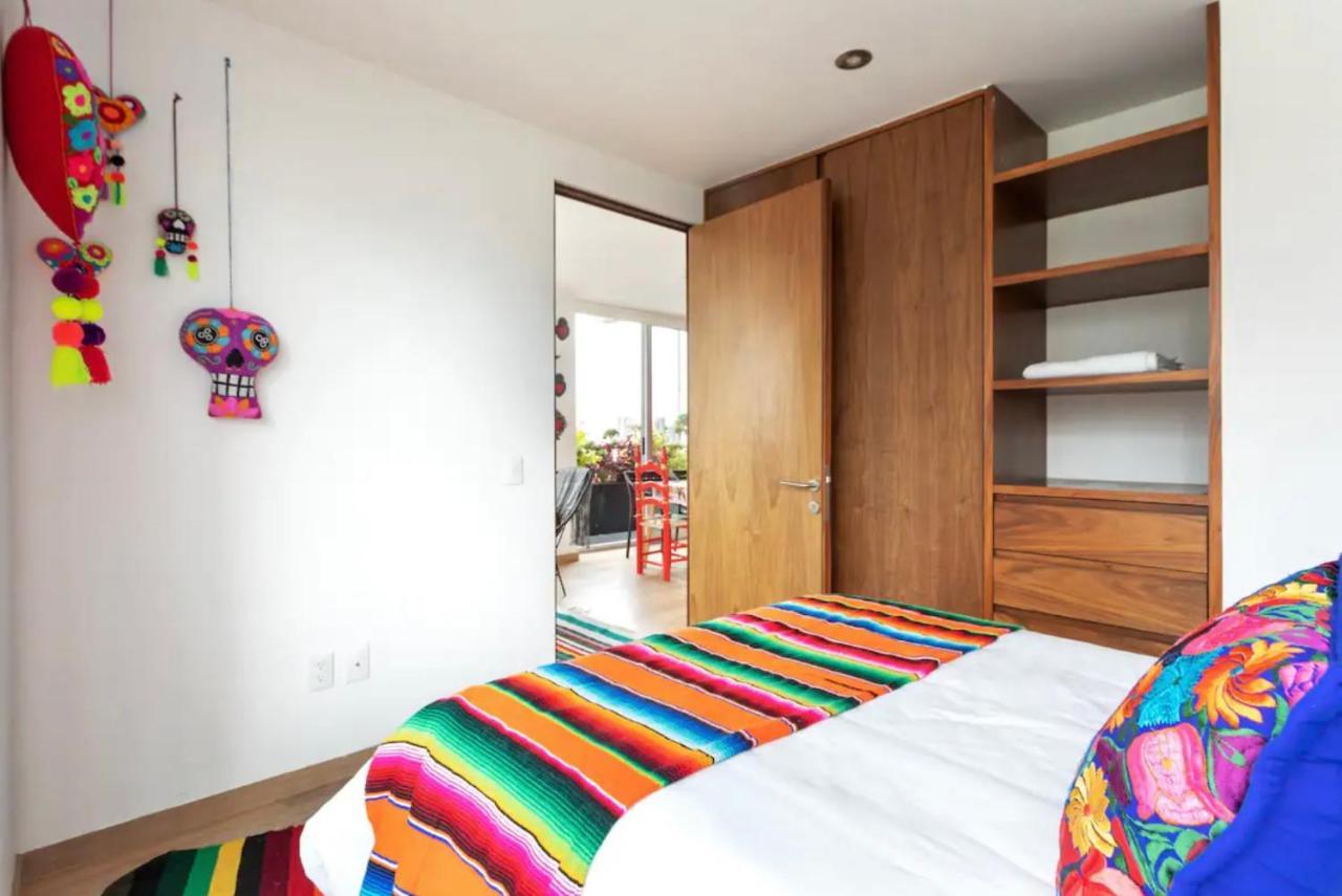 Departamento Mexicano En Polanco. Pool - Gym - Parking Ciudad de México Exteriér fotografie