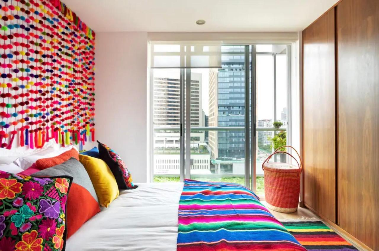 Departamento Mexicano En Polanco. Pool - Gym - Parking Ciudad de México Exteriér fotografie